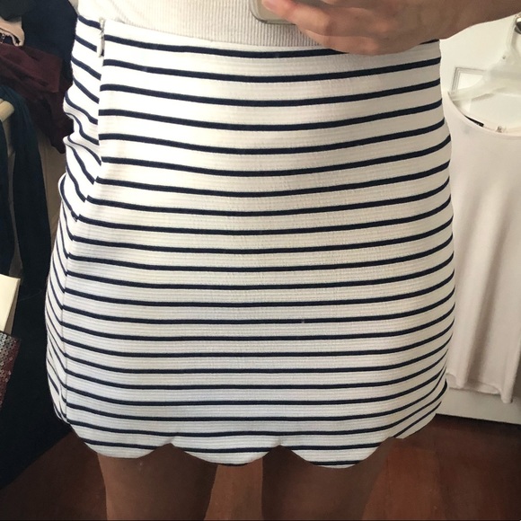 Aqua Dresses & Skirts - Bloomingdales Striped Mini Skirt